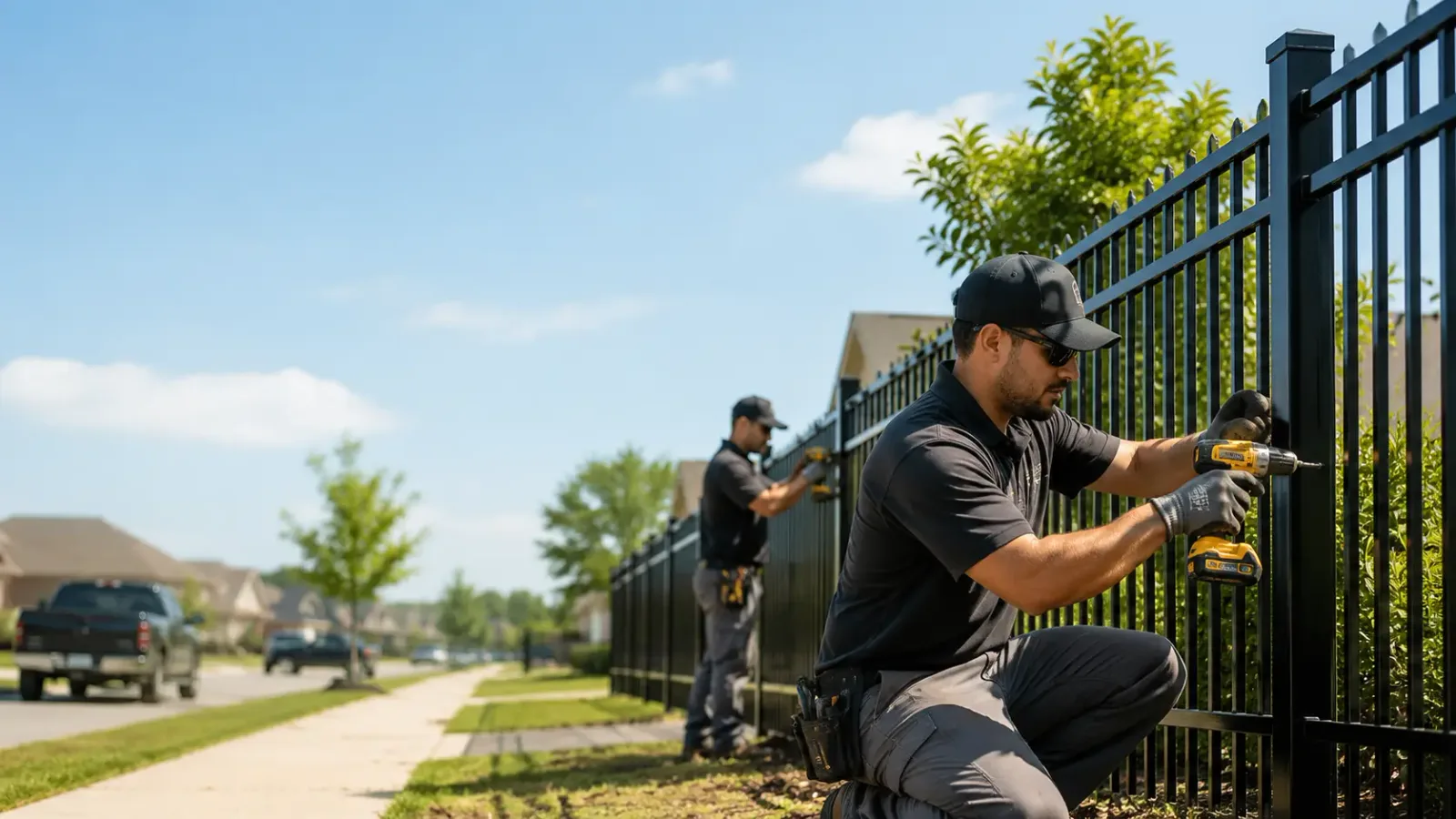 Metal Fence Installation in Clanton, AL